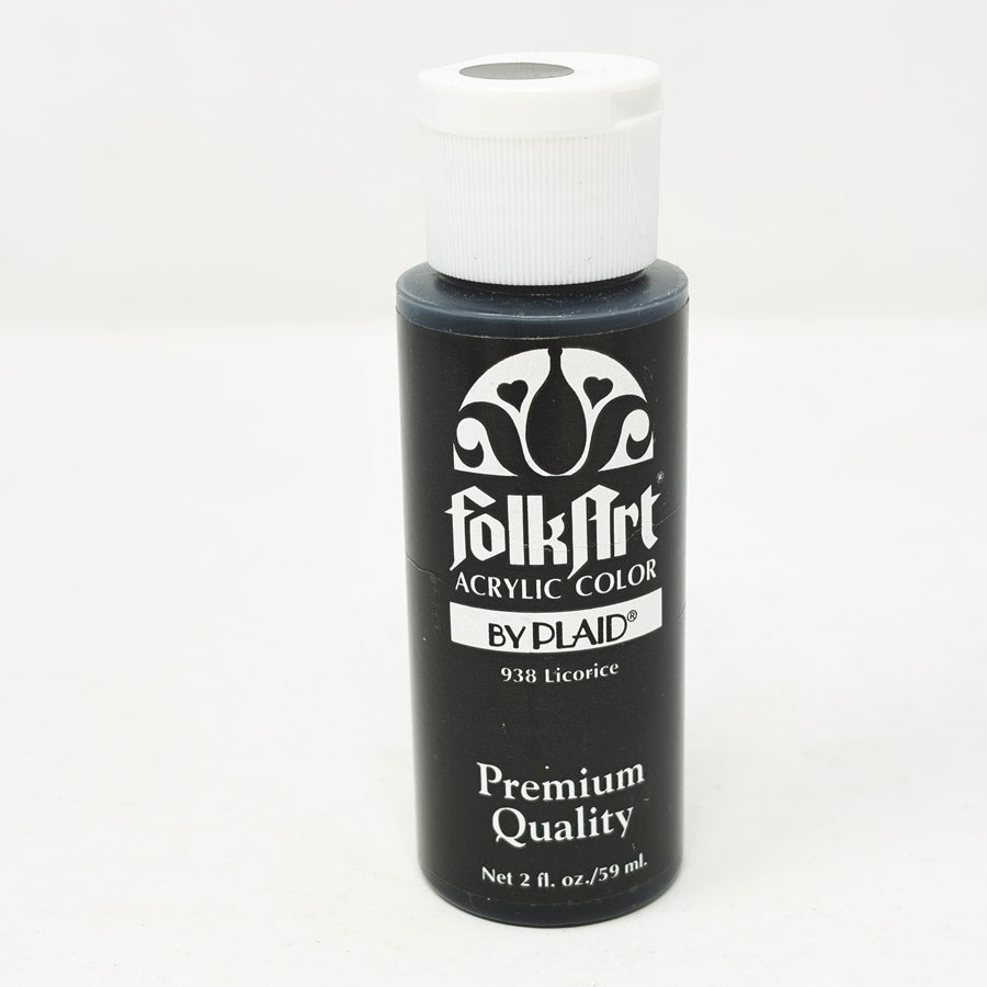 FolkArt Acrylic Licorice Paint by Plaid