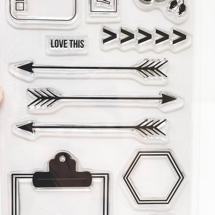Theresa Collins for Fiskars – To Do's Clear Stamps