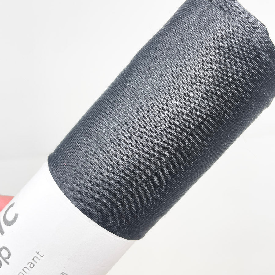 .5 yd Black Velvet Fabric Remnant