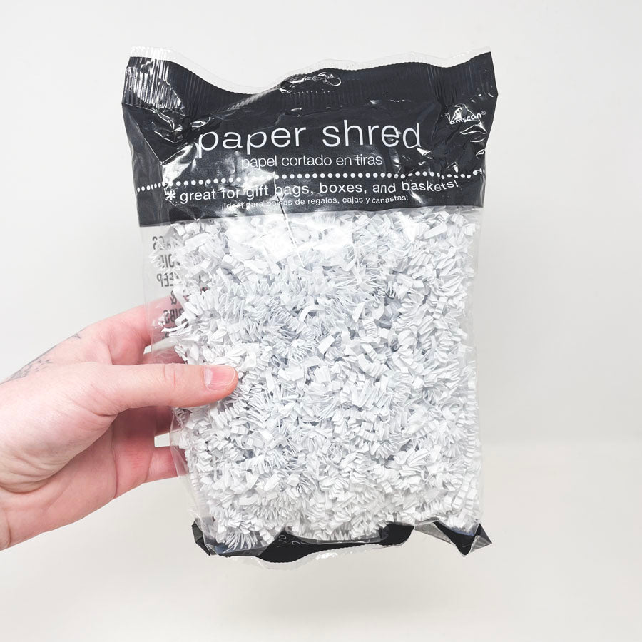 White Paper Shred Packing Material