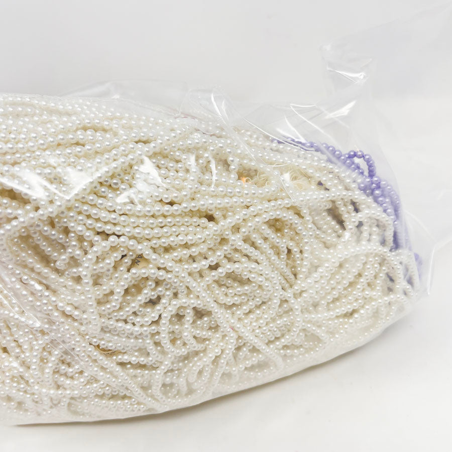 Faux Pearl Strung Bead Bundle