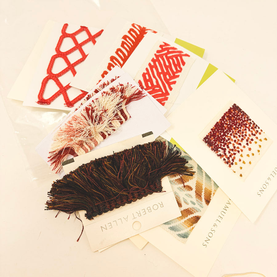 Fun Fringe Upholstery Sample Bundle