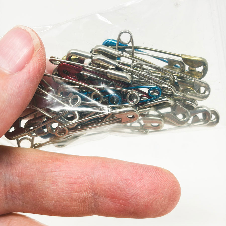 Mixed Bag of Small Safety Pins
