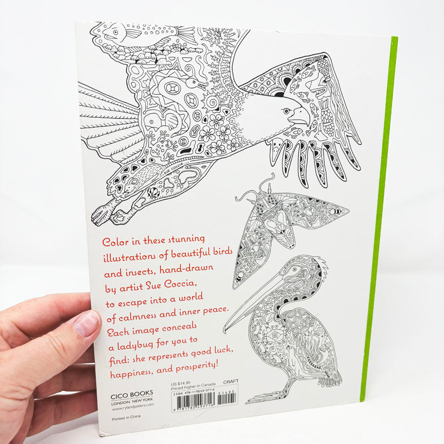 Color Yourself Inner Peace Coloring Book by Sue Coccia