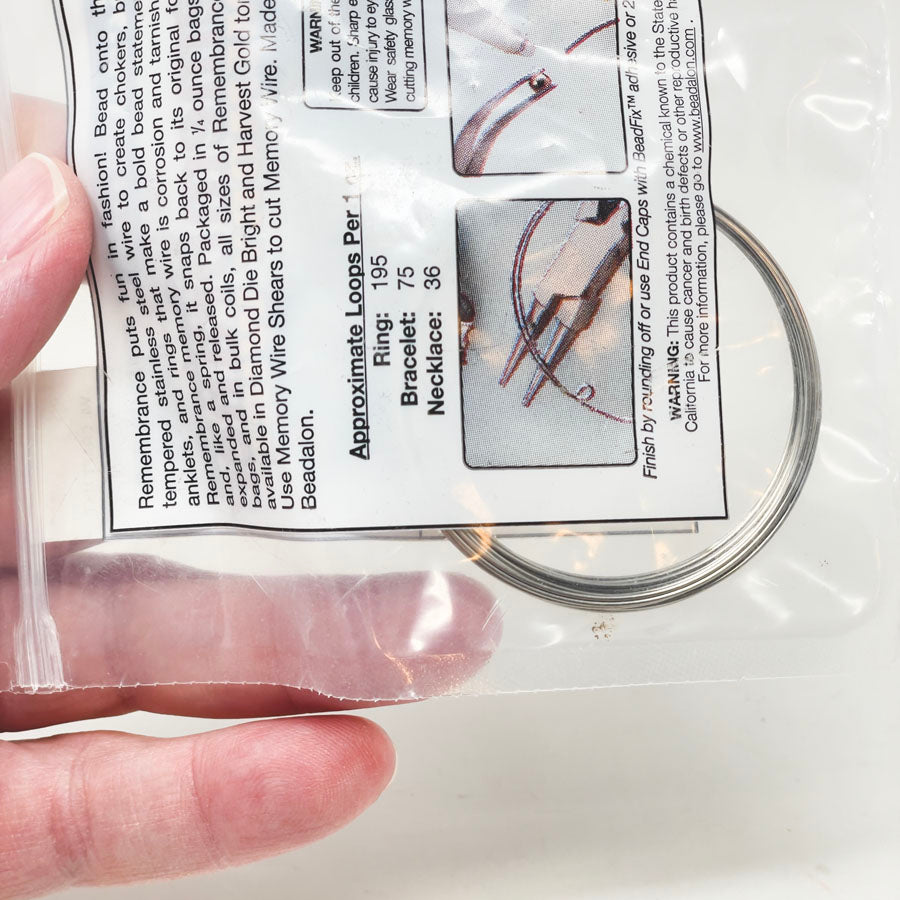 Beadalon Remembrance Memory Wire