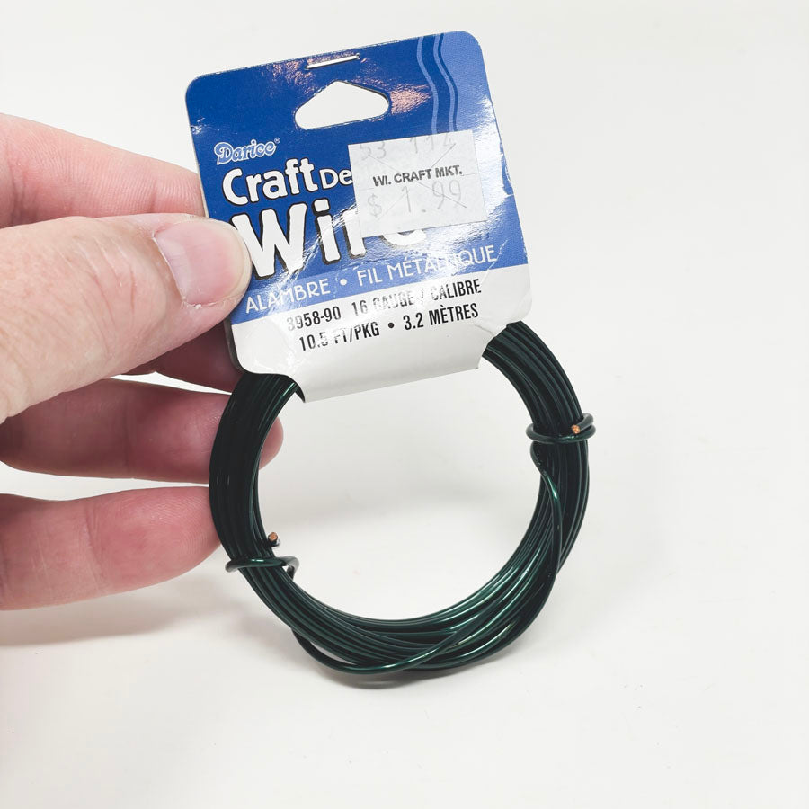 Darice Green Craft Wire