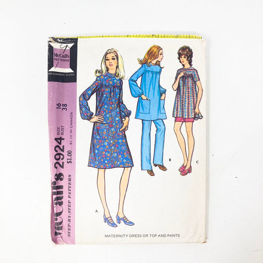 McCall's 2924 Sewing Pattern - Outfit (16) - 1971