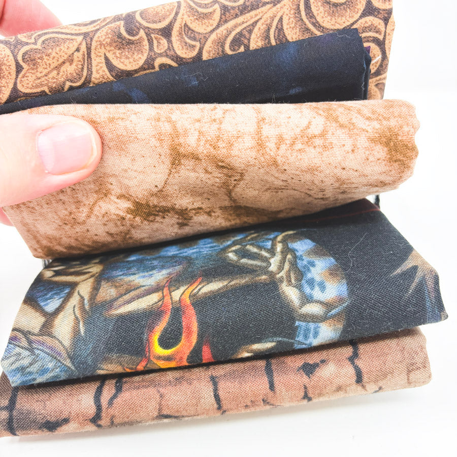 Dragon Fire Fabric Bundle