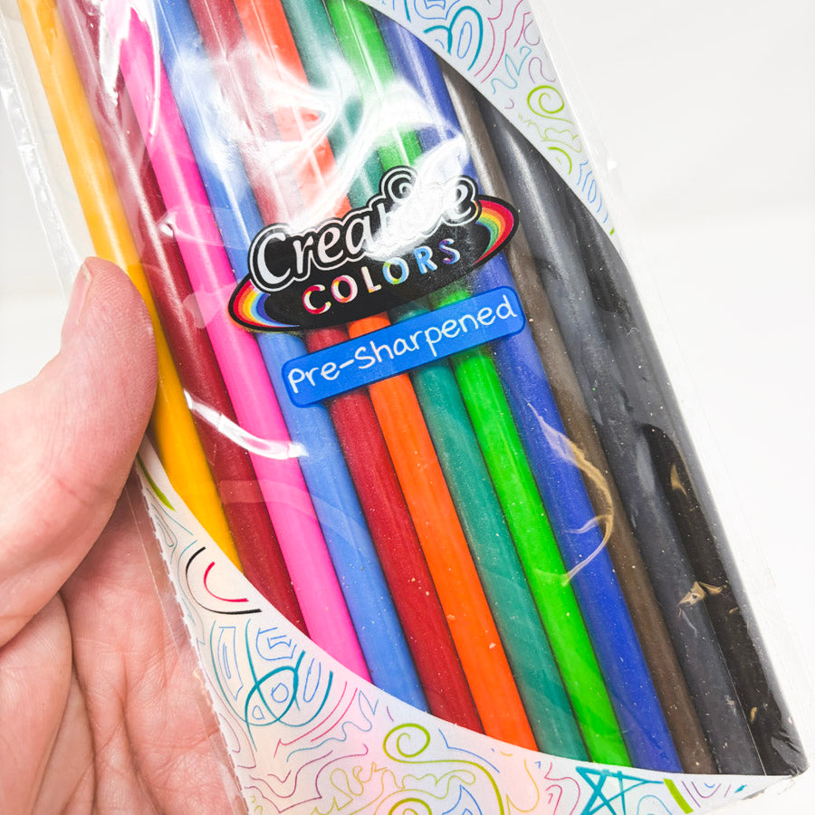 12 Creative Colors Colored Pencils