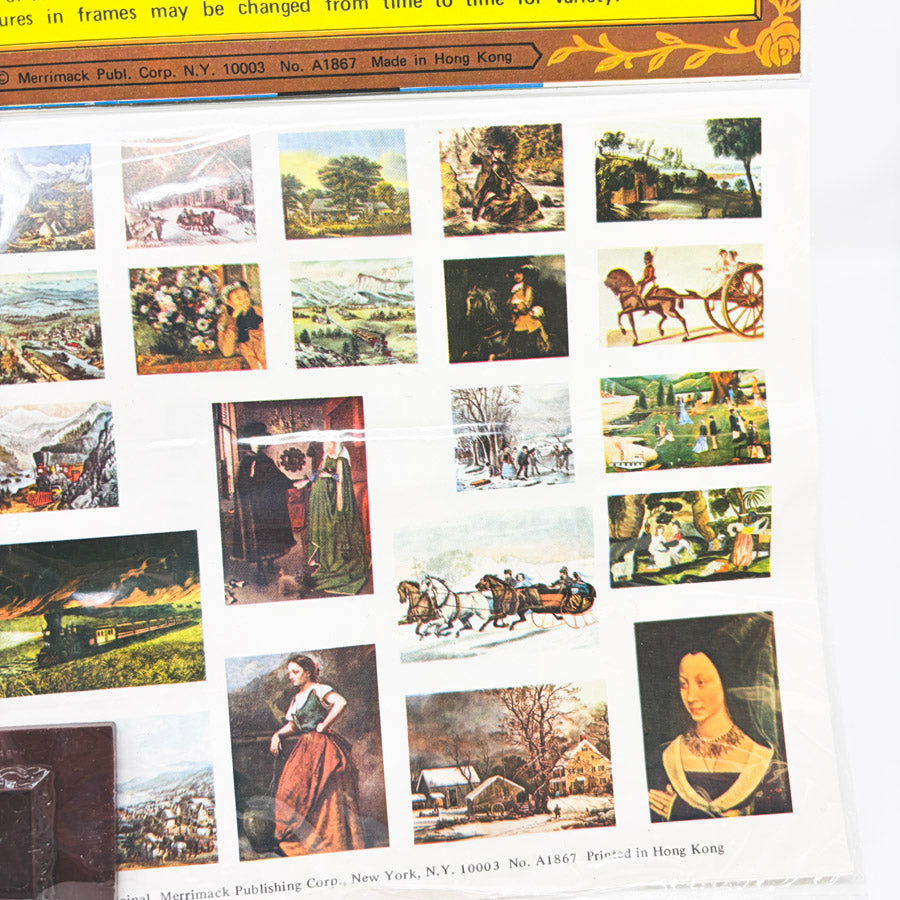 Merrimack Publishing Group - Miniature Old Fashioned Pictures and Frames