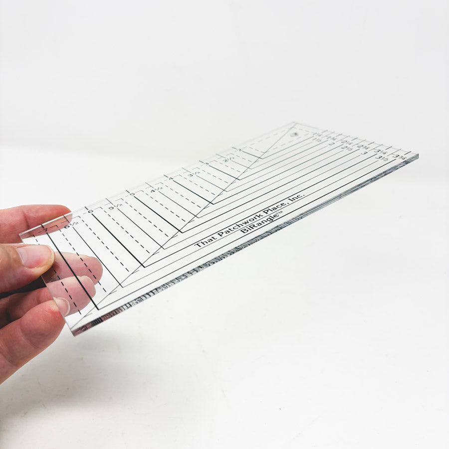 The Patchwork Place BiRangle Quilting Ruler