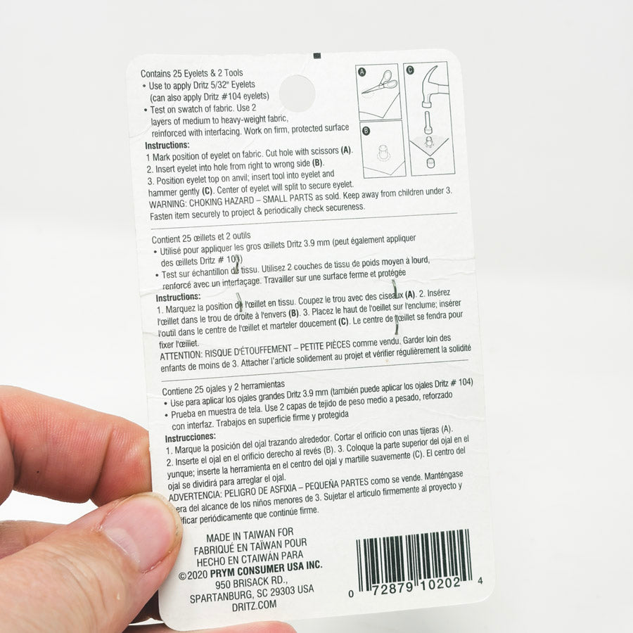Dritz 5/32" Eyelet Kit (partial)