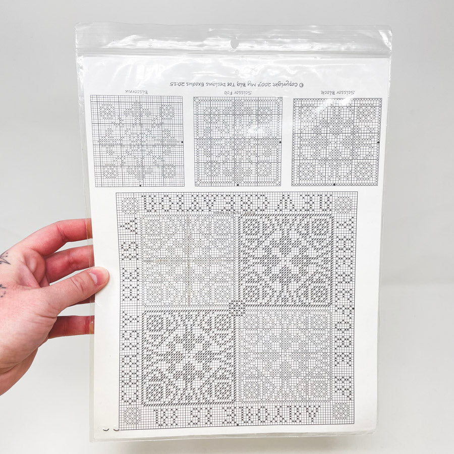 A New Creation Cross Stitch Pattern by My Big Toe