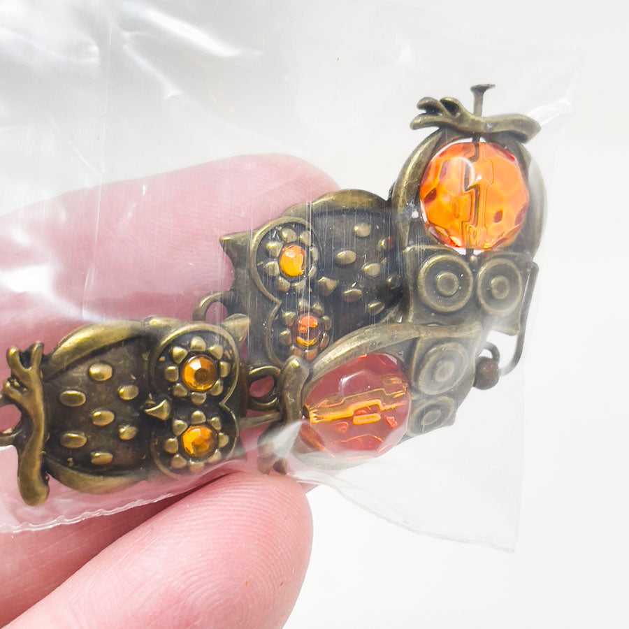 Brass Owl Pendants