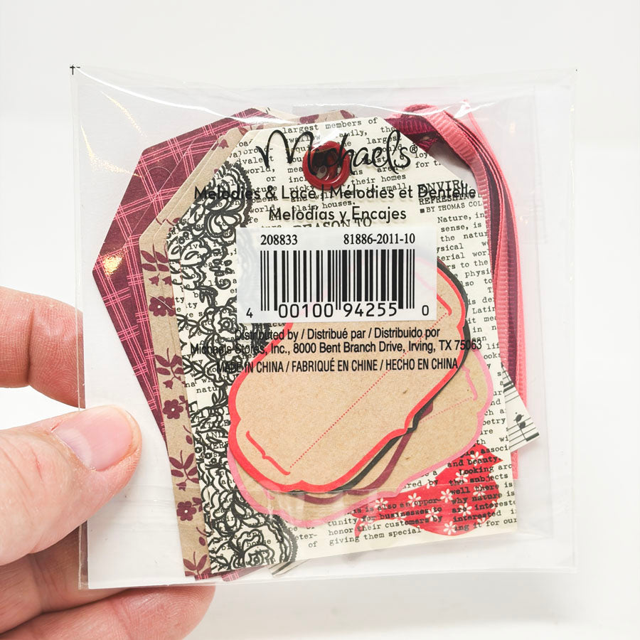 Melodies and Lace Craft Tags