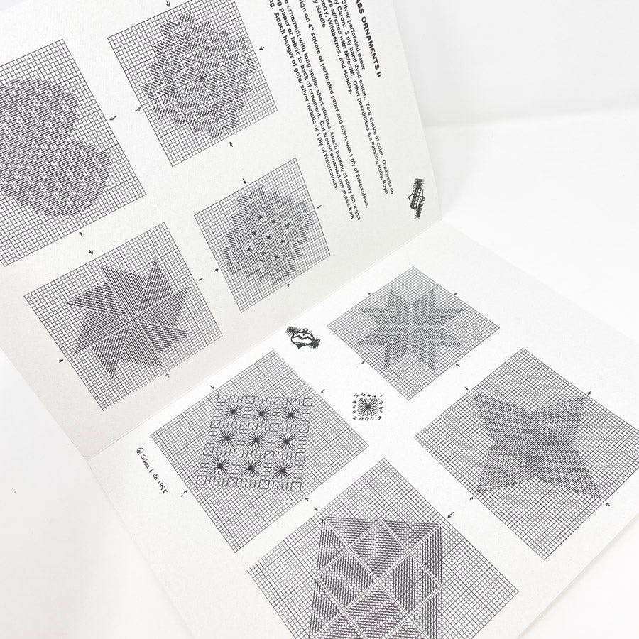 Stained Glass Ornaments II Pattern by Sekas & Co.