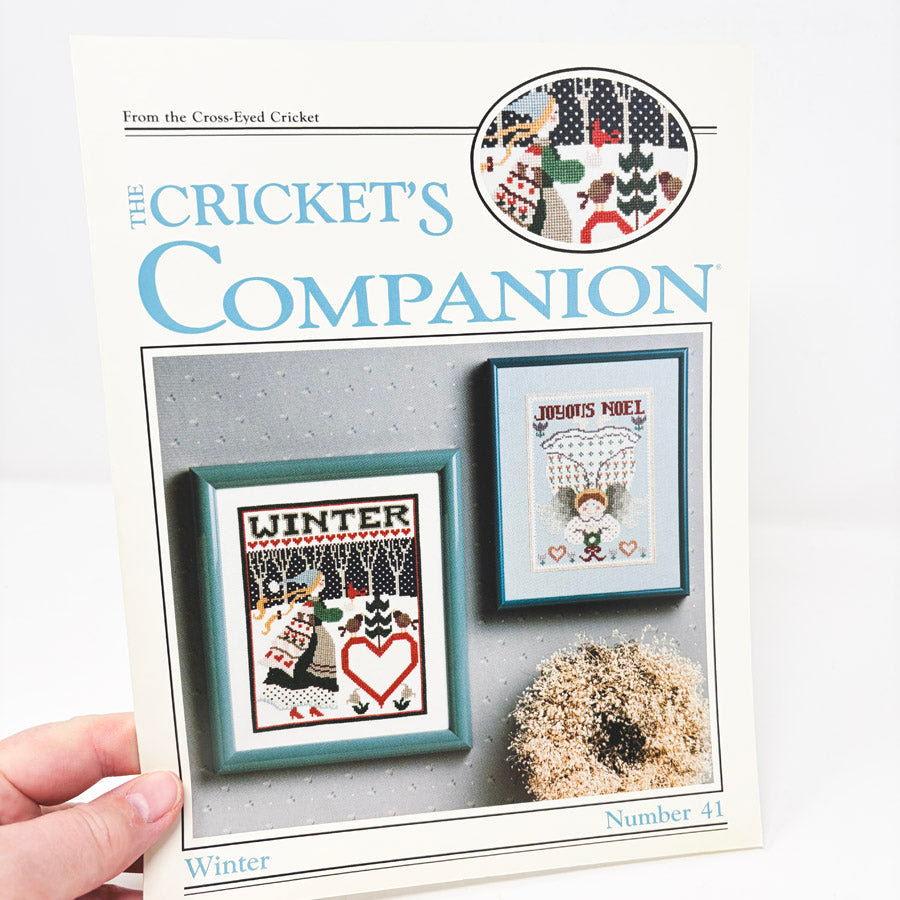 The Cricket Companion – The Cross-Eyed Cricket Cross Stitch Patterns