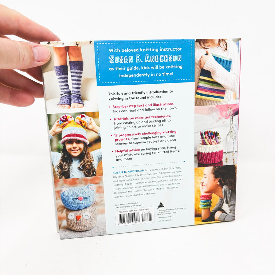 Kids' Knitting Workshop Book by Susan B Anderson
