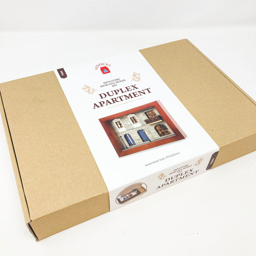 Miniature Diorama House DIY - Duplex