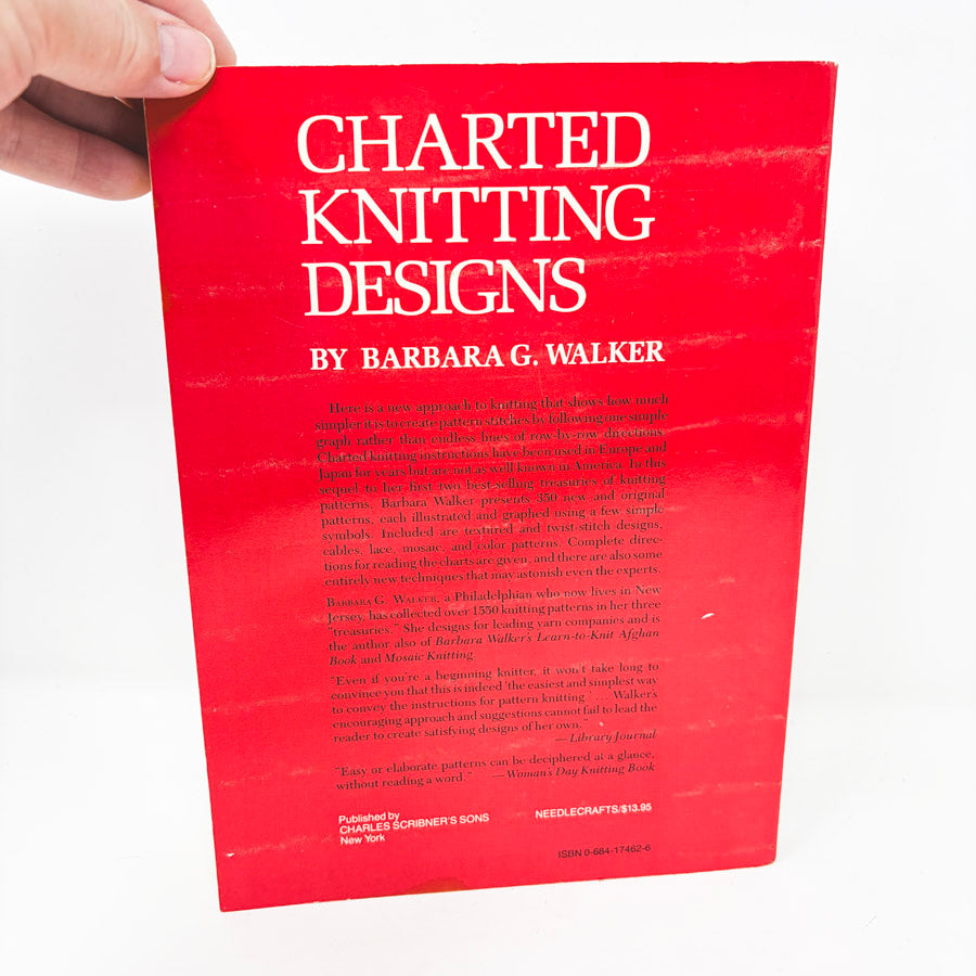 Charted Knitting Designs – A Third Treasury of Knitting Patterns by Barbara G. Walker - 1972