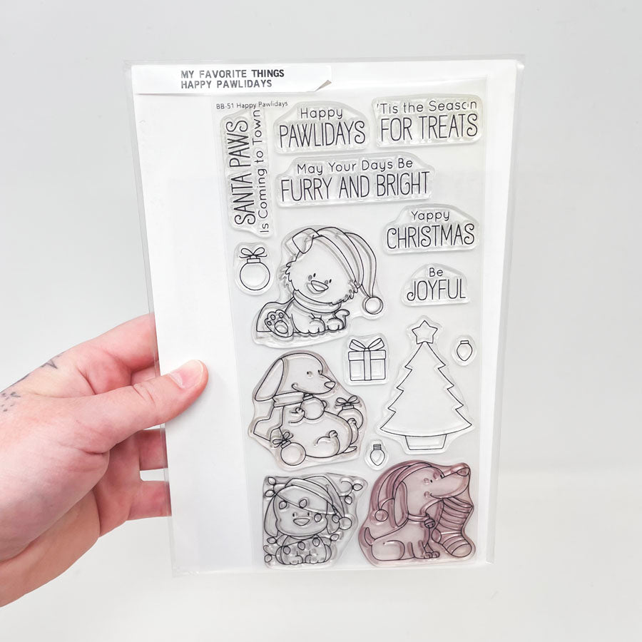 Happy Pawlidays - My Favorite Things Cutting Die & Stamp Set
