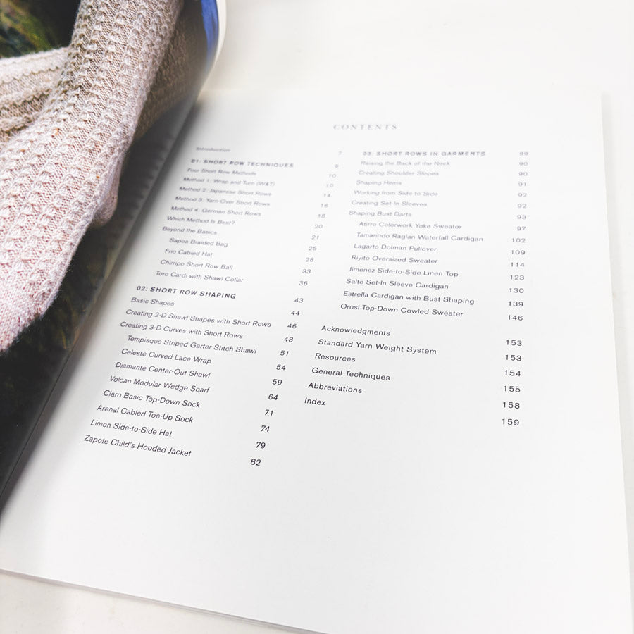 Short Row Knits Book by Carol Feller