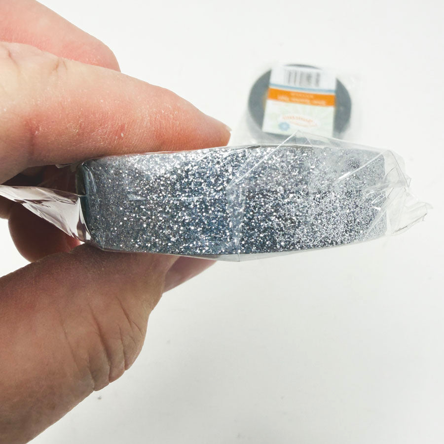 Fun Stampers Journey Silver Sparkle Tape (1)