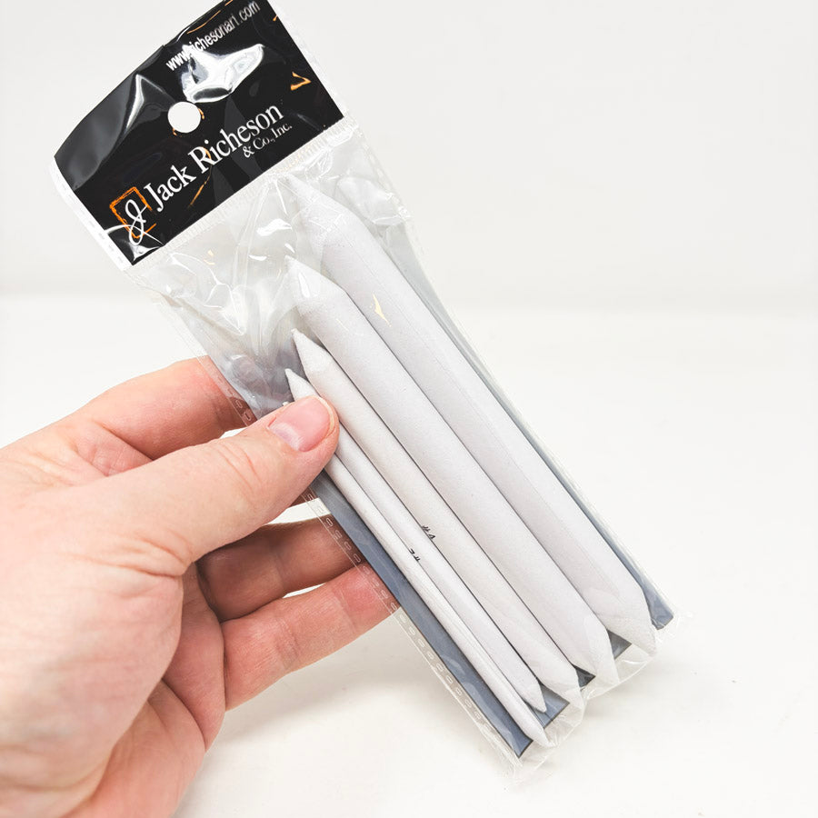 NEW // Jack Richeson Double Pointed Paper Blending Stumps (5)