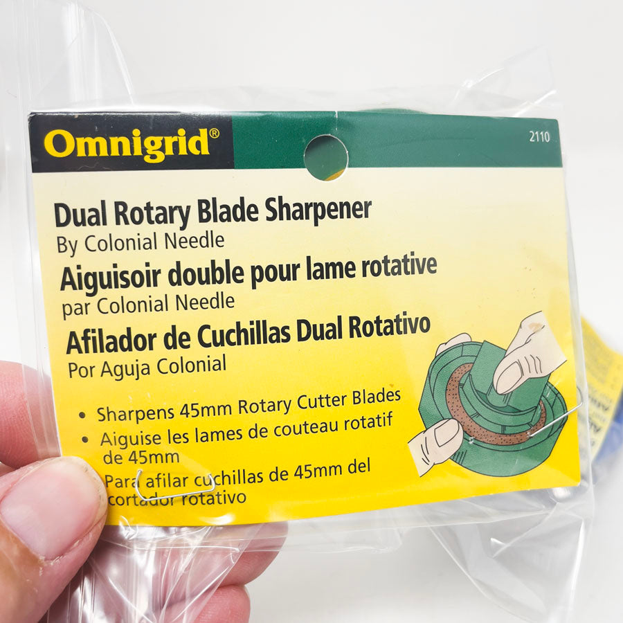 Omnigrid Dual Rotary Blade Sharpener