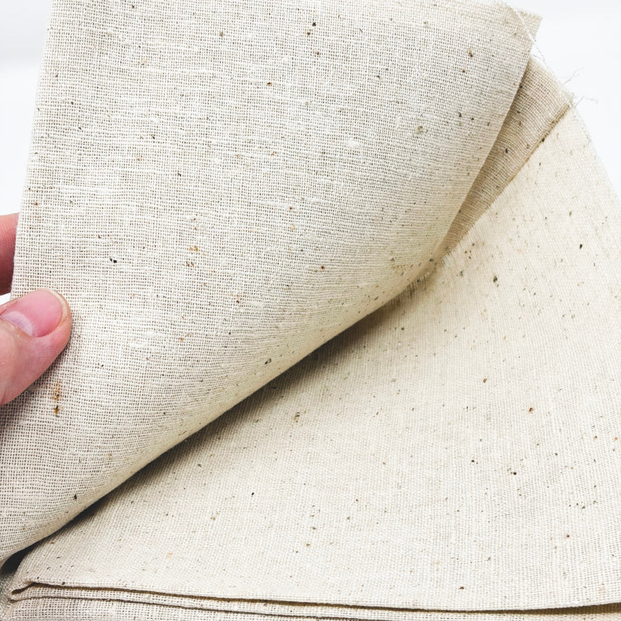 Flecked Natural Linen – Appx. 16 Count – 44" x 14"
