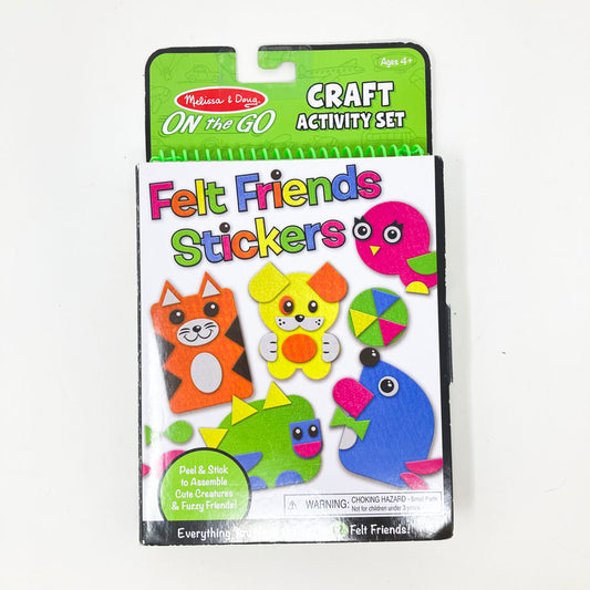 Craft Friends Stickers Activity On the Go Set