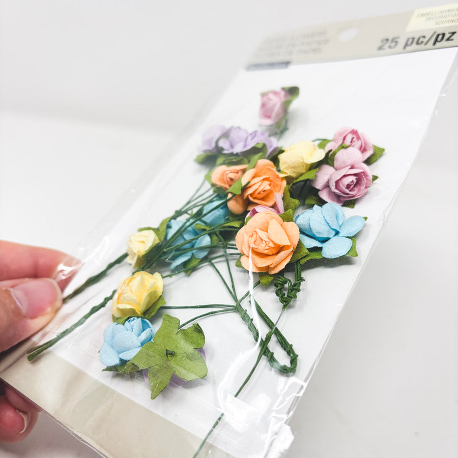 Paper Flower Embellishments