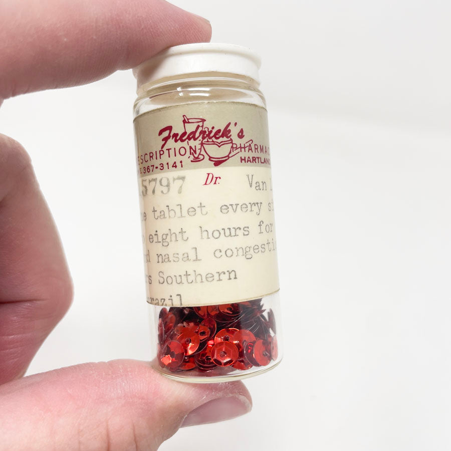 Red Sequins Bottle