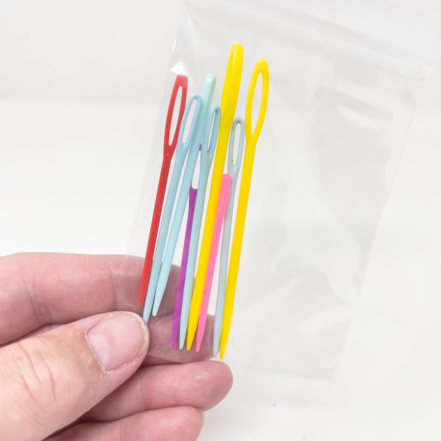 Assorted Plastic Darning Needles