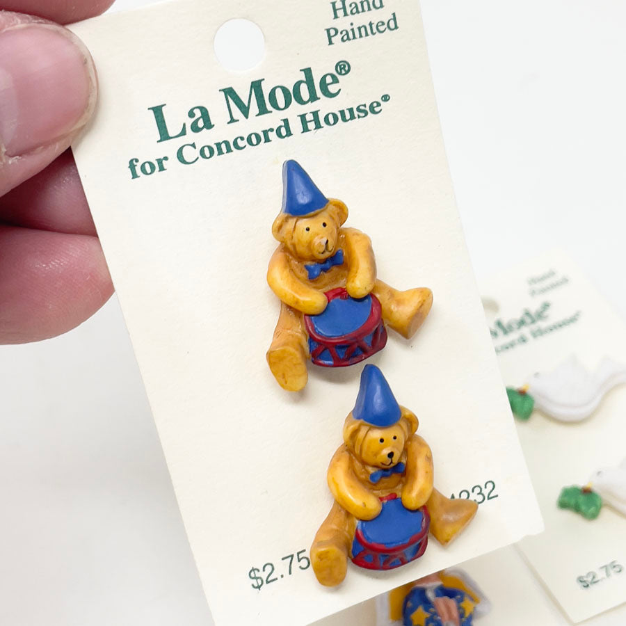 La Mode for Concord House Holiday buttons- multiple designs