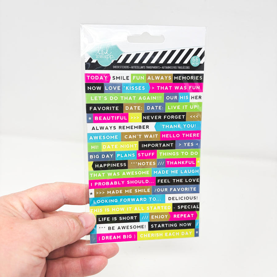 Heidi Swapp Family Words & Phrases