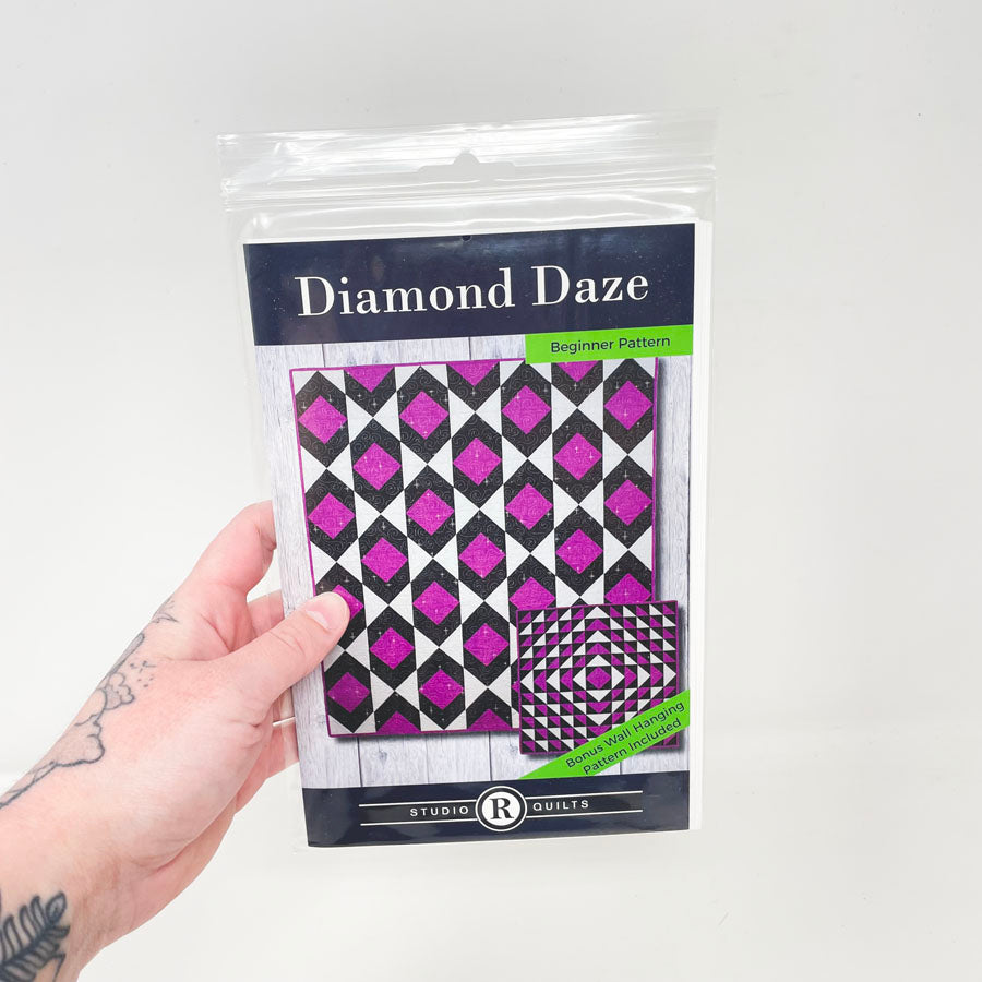Diamond Daze Quilt Pattern by Studio R Quilts