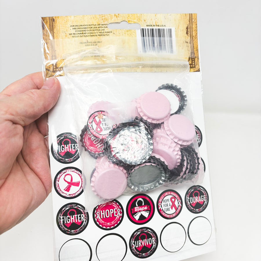 Bottle Cap Images Stickers & Finished Caps