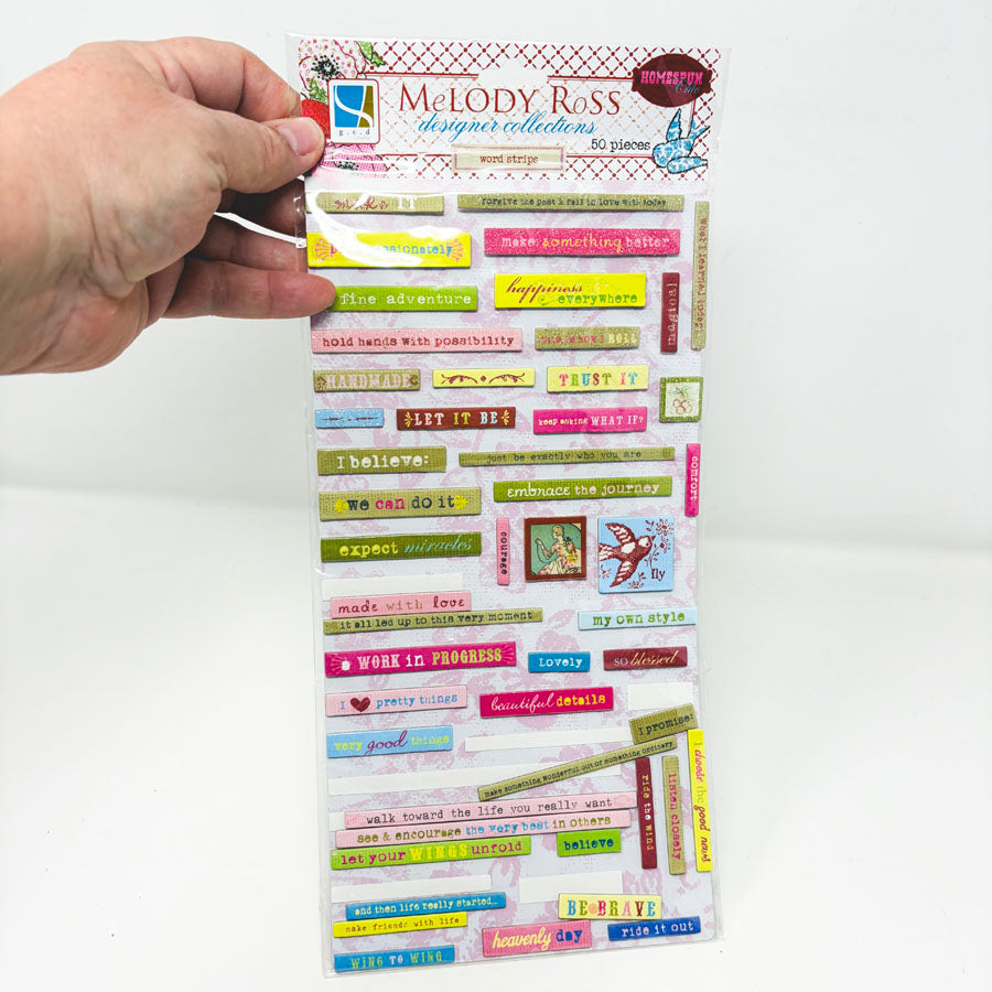 Melody Ross GCD Studios Word Strip Stickers
