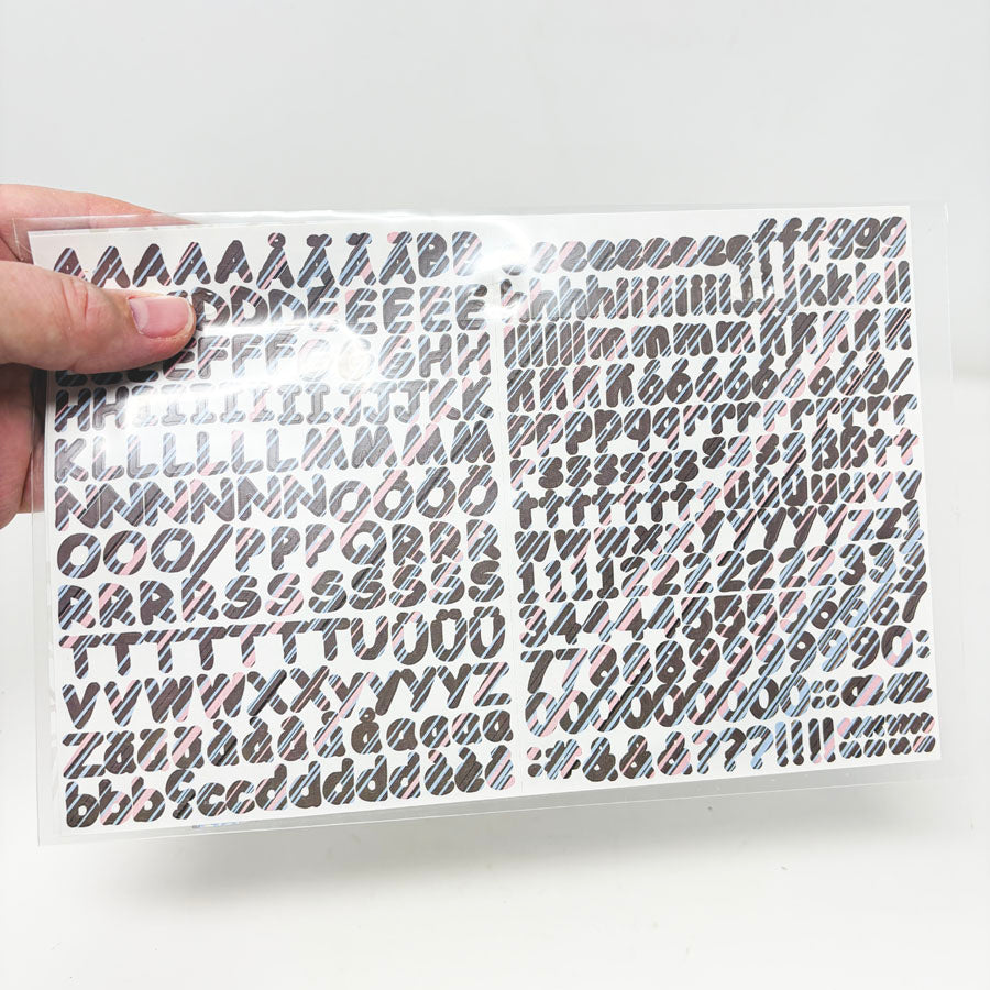 Creative Memories Confections Sticker Sheet and Photo Mats