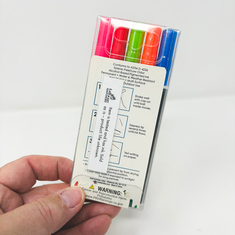 Hobby Lobby Paint Marker Set – Metallic or Brights