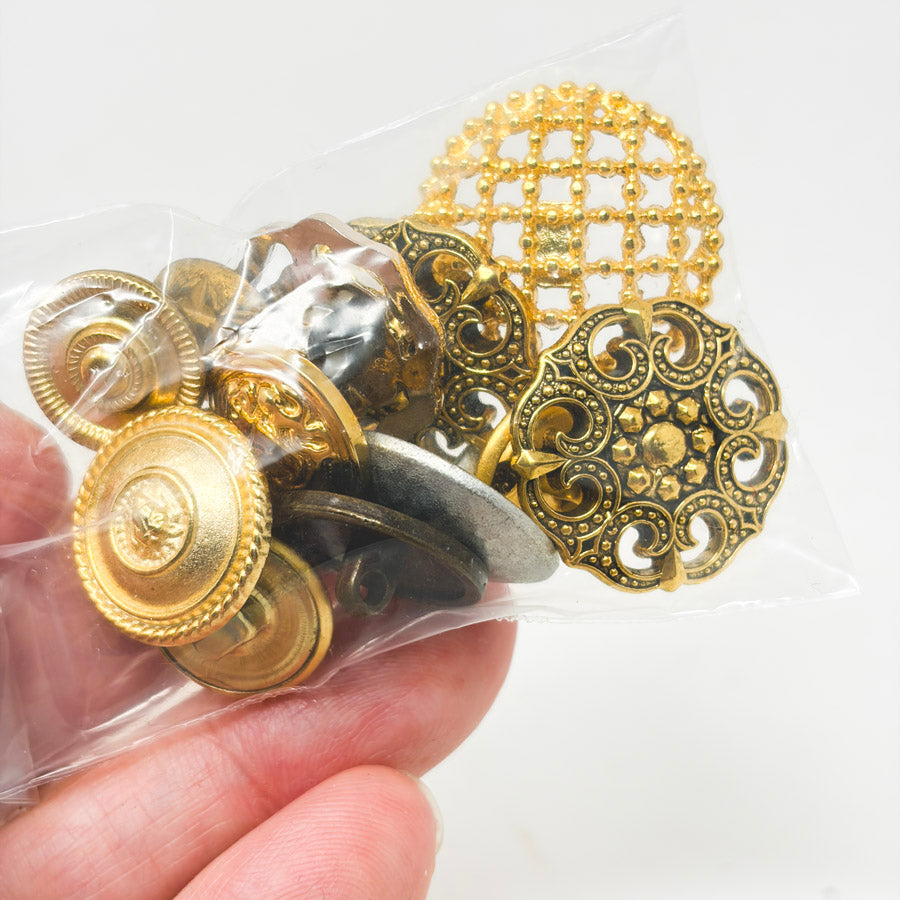 Royals Gold Button Bundle