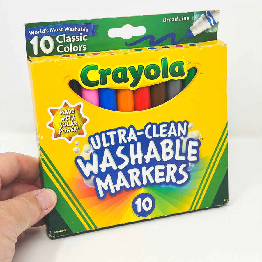 Crayola Washable Broad Line Marker Set