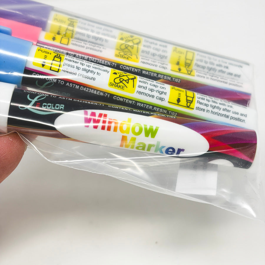 Le Color Window Markers (4)