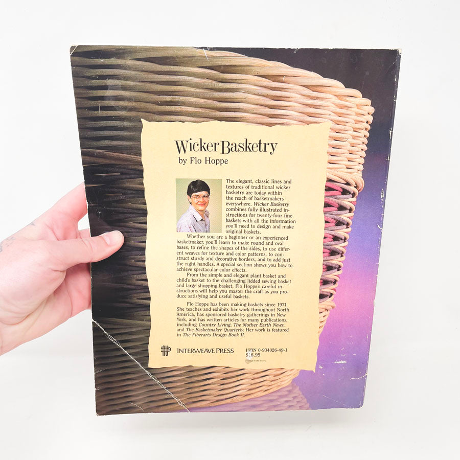 Wicker Basketry Book by Flo Hoppe