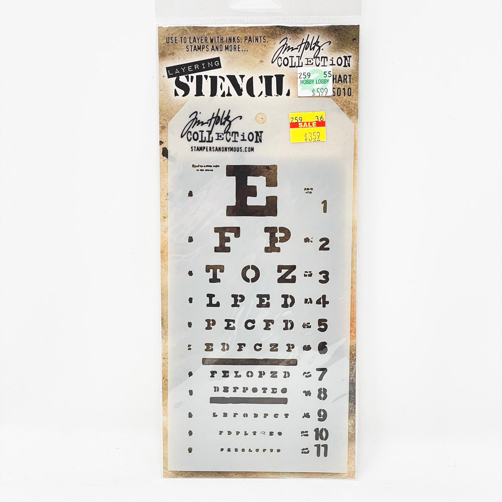 Tim Holtz Quotes, Stencils, and Stickers Bundle
