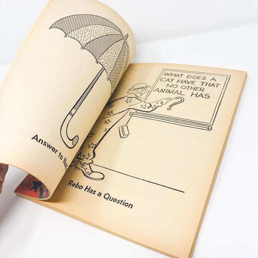 Vintage Magic Land of Allakazam Paintless Paint Book