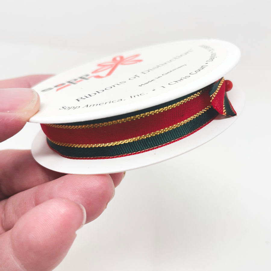 SOPP Satin Holiday Ribbon 5/8" wide