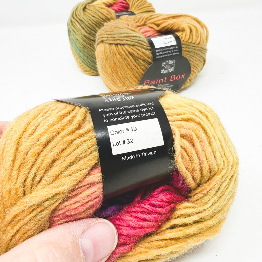 Paint Box Wool Yarn by Knit One Crochet Two (1)