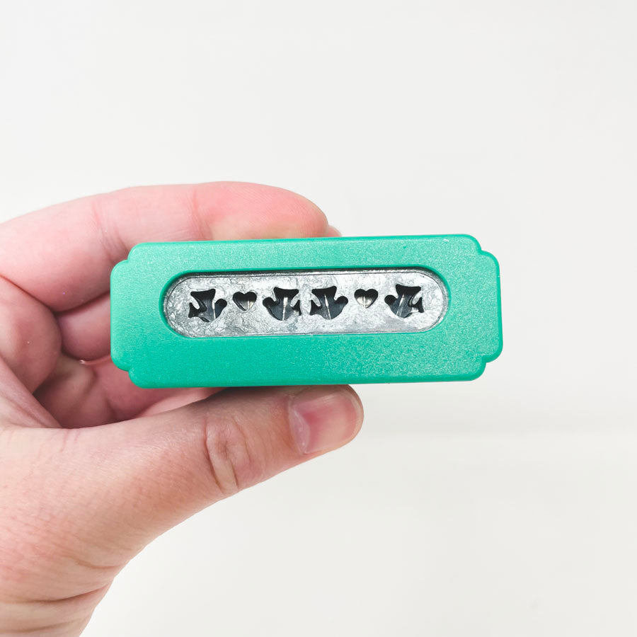 Marvy Uchida Dove & Heart Banner Paper Punch